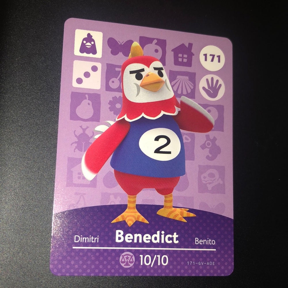 Animal Crossing amiibo - Benedict- #171